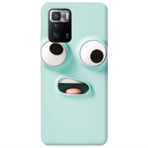 Xiaomi Poco X3 GT Strange face Transparent Silicone TPU Θήκη