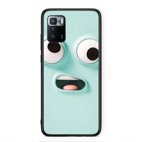 Xiaomi Poco X3 GT Strange face Black Glossy Θήκη