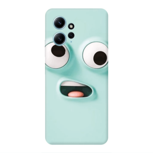 Xiaomi Redmi Note 12 4G Strange face Transparent Silicone TPU Θήκη