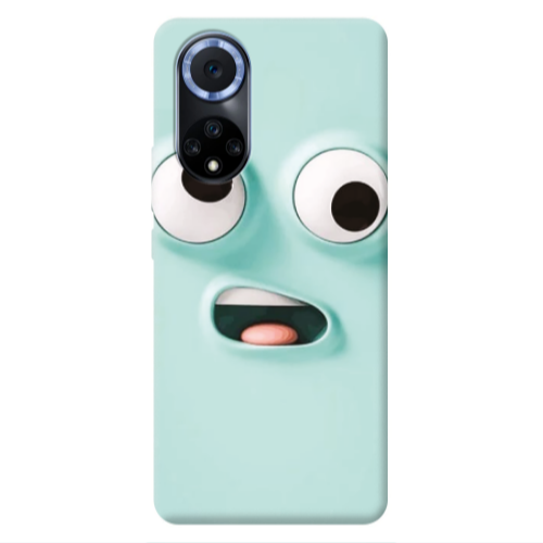 Huawei Nova 9 Strange face Transparent Silicone TPU Θήκη