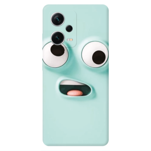 Xiaomi Redmi Note 12 5G Strange face Transparent Silicone TPU Θήκη