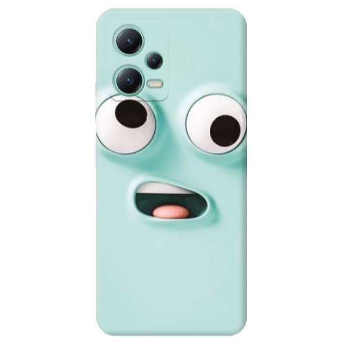 Xiaomi Redmi Note 12 Pro Plus 5G Strange face Transparent Silicone TPU Θήκη