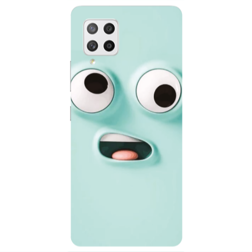 Samsung A42 5G Strange face Transparent Silicone TPU Θήκη