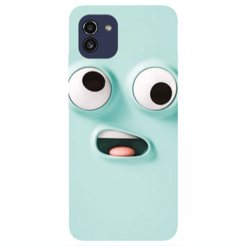 Samsung A03 Strange face Transparent Silicone TPU Θήκη