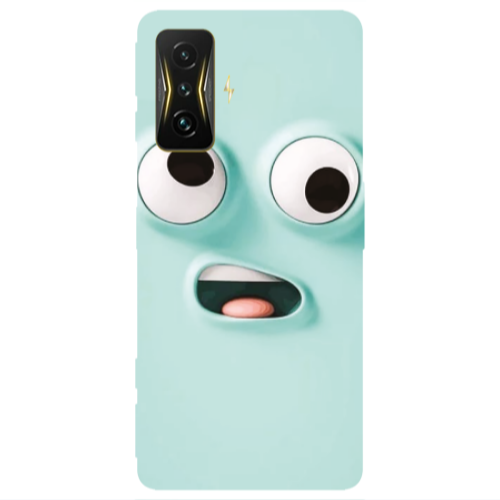 Xiaomi Poco F4 Gt Strange face Transparent Silicone TPU Θήκη