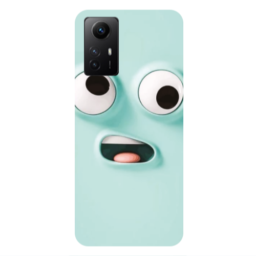 Xiaomi Redmi Note 12s Strange face Transparent Silicone TPU Θήκη