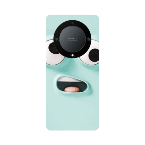 Honor Magic5 Lite 5G Strange face Transparent Silicone TPU Θήκη