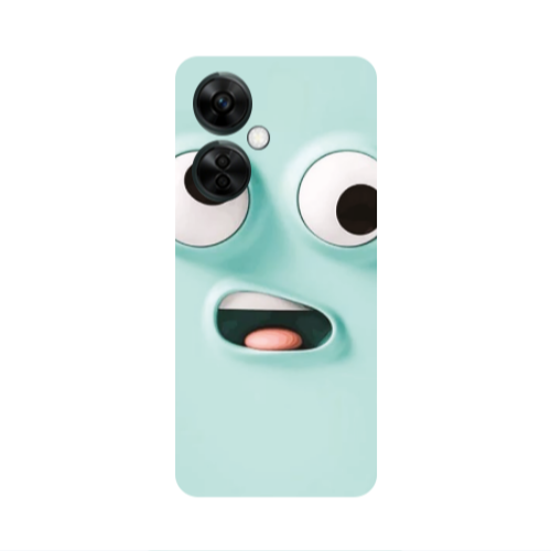 Oneplus Nord CE 3 Lite 5G Strange face Transparent Silicone TPU Θήκη