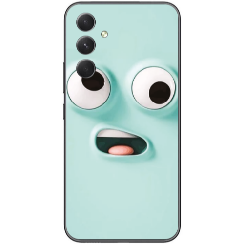 Samsung Galaxy A25 Strange face Transparent Silicone TPU Θήκη