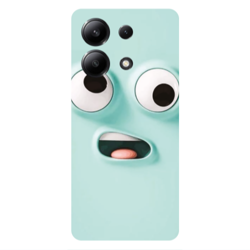 Xiaomi Redmi Note 13 4G Strange face Transparent Silicone TPU Θήκη