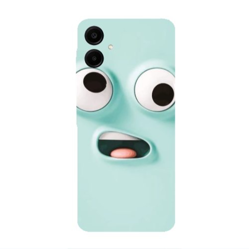 Samsung A06 Strange face Transparent Silicone TPU Θήκη