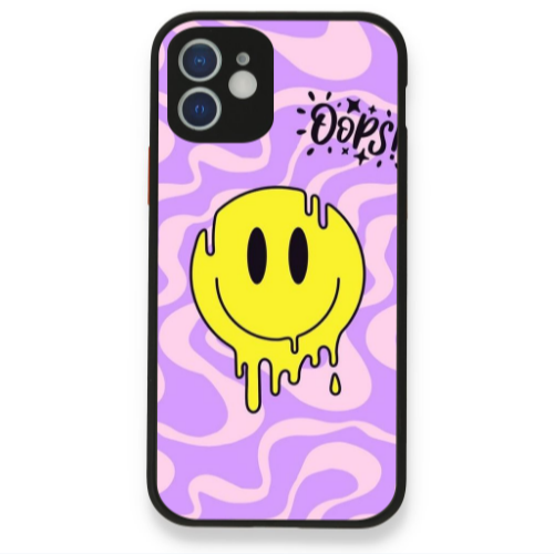 Apple iPhone 12 Oops Black Glossy Θήκη