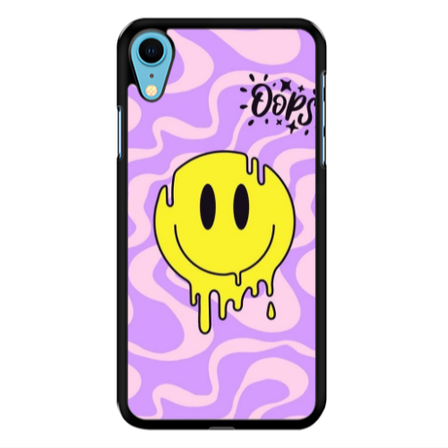Apple iPhone Xr Oops Black Glossy Θήκη