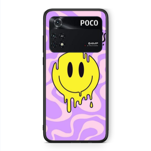 Xiaomi Poco M4 Pro 4G Oops Black Glossy Θήκη