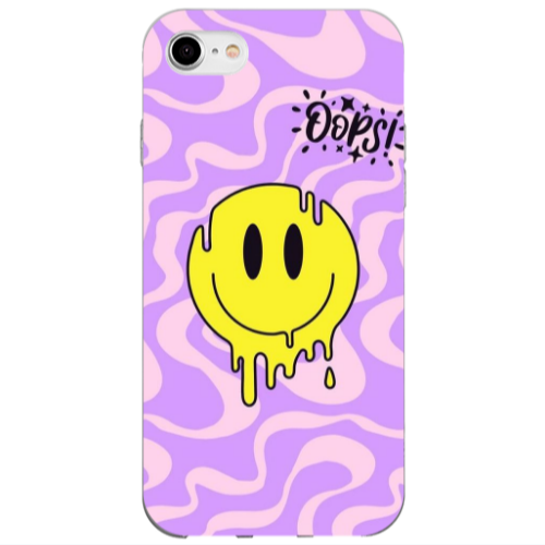 Apple iPhone 7 Oops Transparent Silicone TPU Θήκη