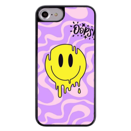 Apple iPhone 7 Oops Black Glossy Θήκη