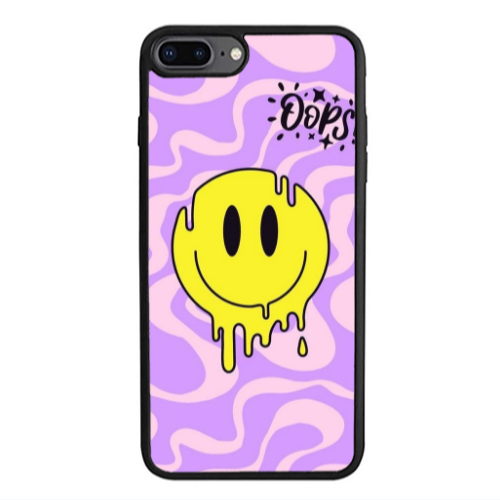 Apple iPhone 7 Plus Oops Black Glossy Θήκη