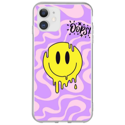Apple iPhone 12 Mini Oops Transparent Silicone TPU Θήκη