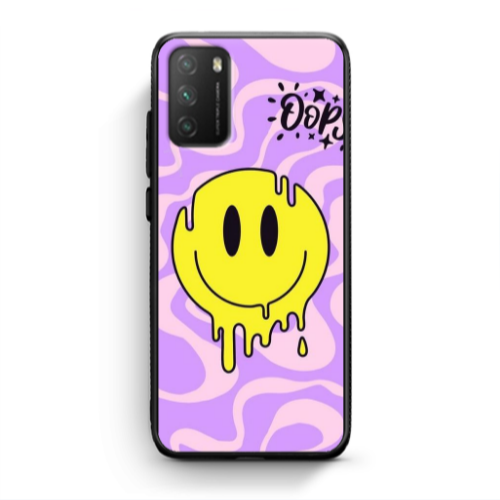 Xiaomi Poco M3 Oops Black Glossy Θήκη