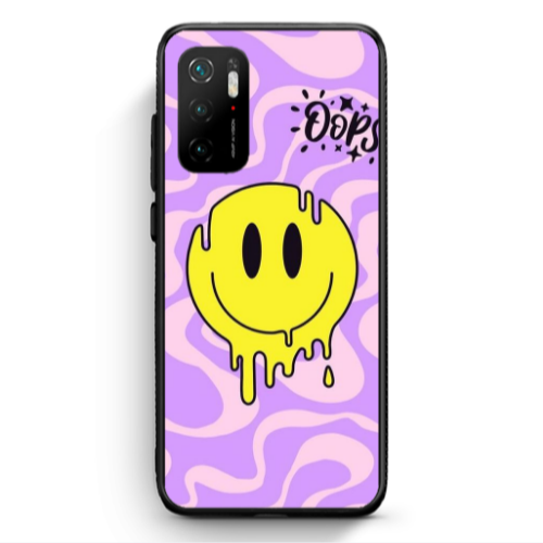 Xiaomi Poco M3 Pro Oops Black Glossy Θήκη