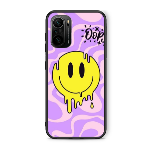 Xiaomi Poco F3 Oops Black Glossy Θήκη