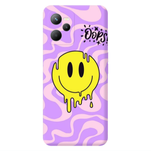 Realme C35 Oops Transparent Silicone TPU Θήκη