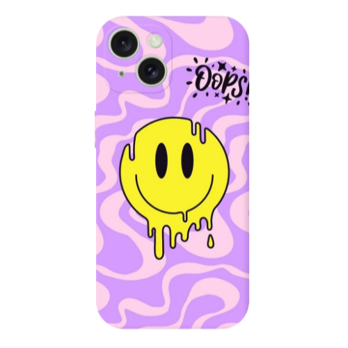 Apple iPhone 15 Plus Oops Transparent Silicone TPU Θήκη