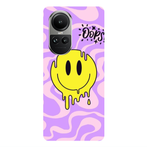 Oppo Reno10 5G Oops Transparent Silicone TPU Θήκη