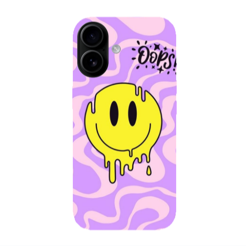 Apple Iphone 16 Oops Transparent Silicone TPU Θήκη