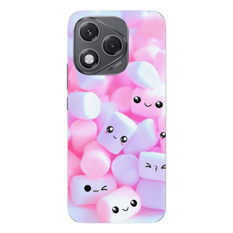 Honor 400 Lite Pouf Smiles Transparent Silicone TPU Θήκη