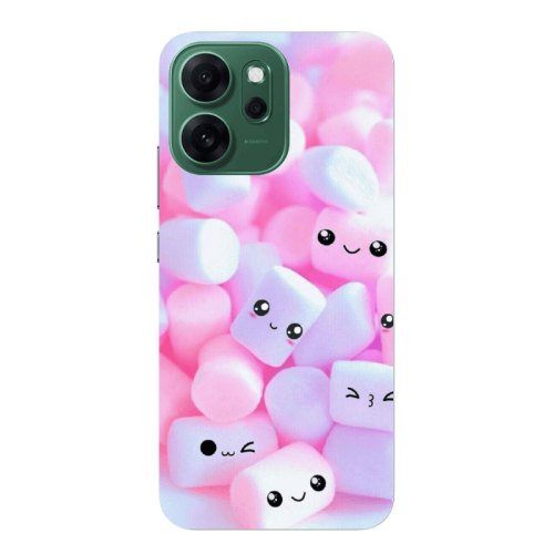 Oppo 14 F Pouf Smiles Transparent Silicone TPU Θήκη