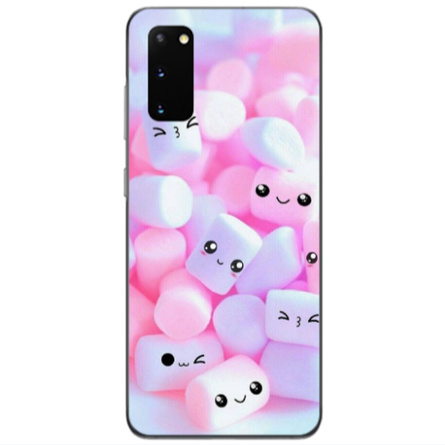 Samsung S20 Pouf Smiles Transparent Silicone TPU Θήκη