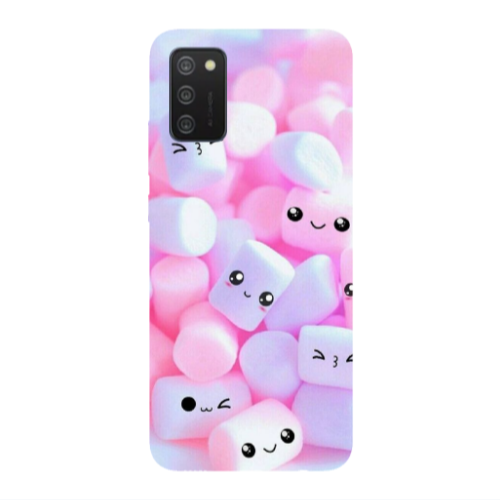 Samsung A03S Pouf Smiles Transparent Silicone TPU Θήκη