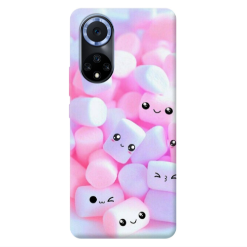 Huawei Nova 9 Pouf Smiles Transparent Silicone TPU Θήκη