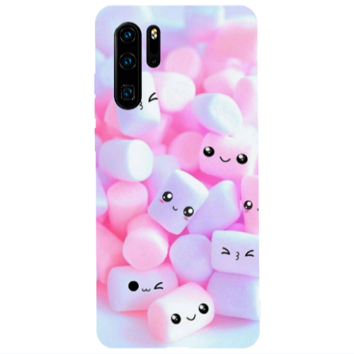 Huawei P30 Pro Pouf Smiles Transparent Silicone TPU Θήκη