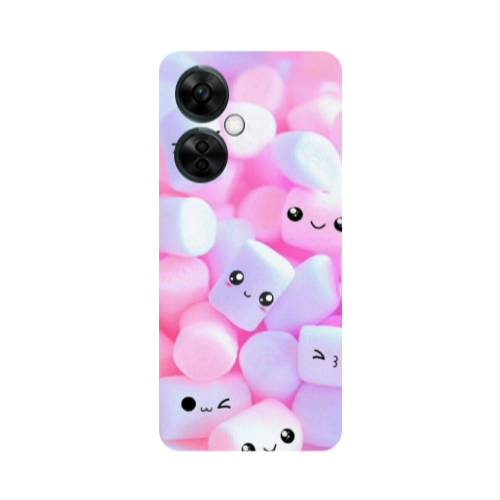 Oneplus Nord CE 3 Lite 5G Pouf Smiles Transparent Silicone TPU Θήκη