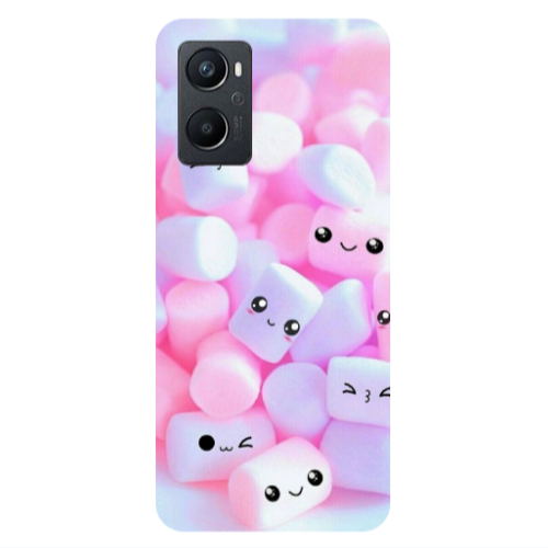 Oppo A 96 Pouf Smiles Transparent Silicone TPU Θήκη