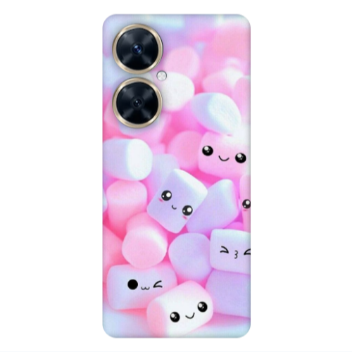 Huawei Nova 11i Pouf Smiles Transparent Silicone TPU Θήκη
