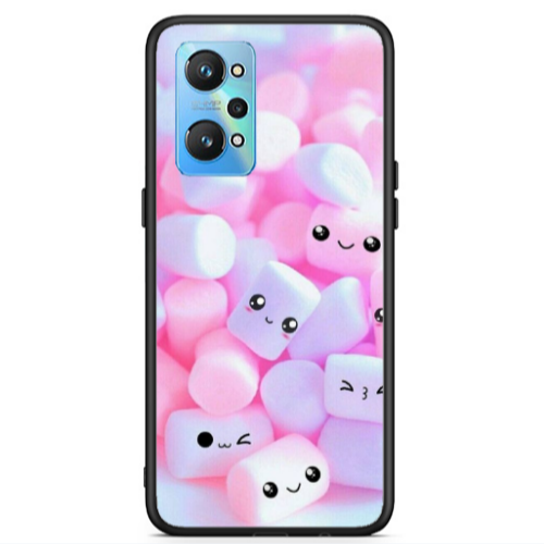 Realme Gt Neo 2 Pouf Smiles Black Glossy Θήκη