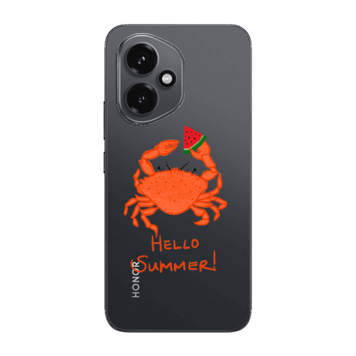 Honor Magic 400 Hello Summer! Transparent Silicone TPU Θήκη