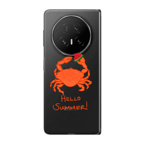 Honor Magic V5 Hello Summer! Transparent Silicone TPU Θήκη