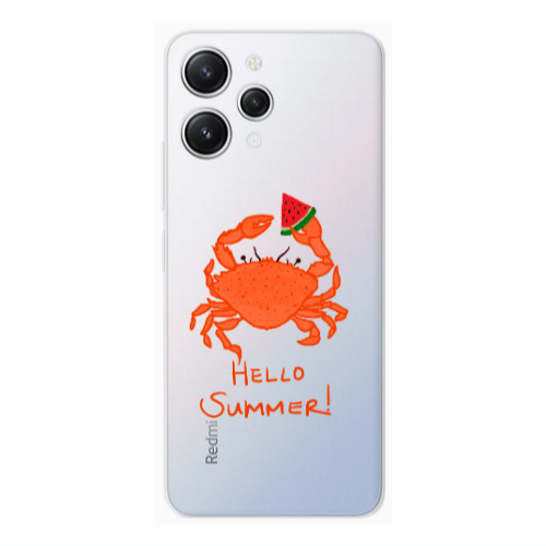 Xiaomi Redmi 12 Hello Summer! Transparent Silicone TPU Θήκη