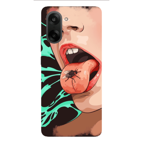 Oneplus Nord CE 5 Black Snake Transparent Silicone TPU Θήκη