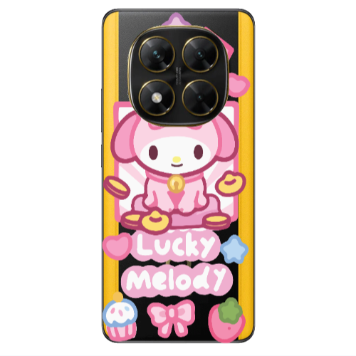 Xiaomi Poco X7 Lucky Melody Transparent Silicone TPU Θήκη