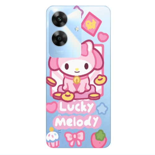 Realme Note 60 Lucky Melody Transparent Silicone TPU Θήκη