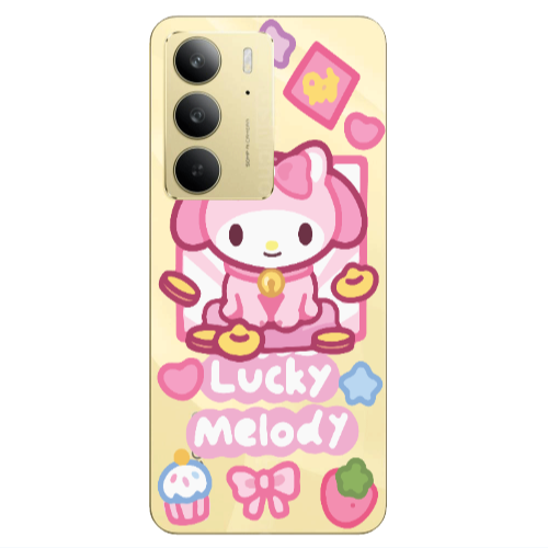 Realme C 75 Lucky Melody Transparent Silicone TPU Θήκη