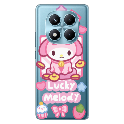 Xiaomi Redmi Note 14 Pro Lucky Melody Transparent Silicone TPU Θήκη