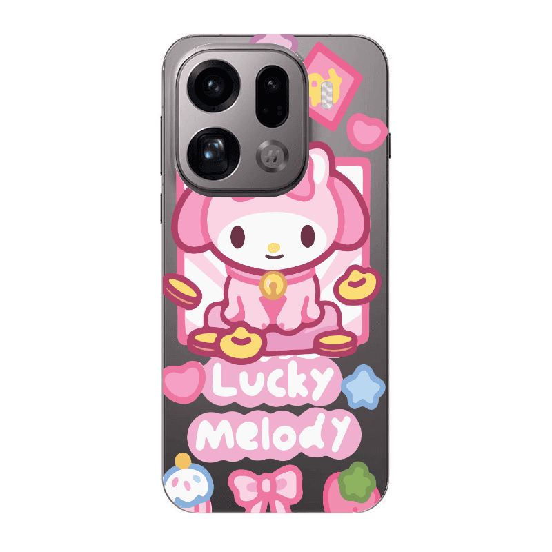 Oppo Find X9 Pro Lucky Melody Transparent Silicone TPU Θήκη