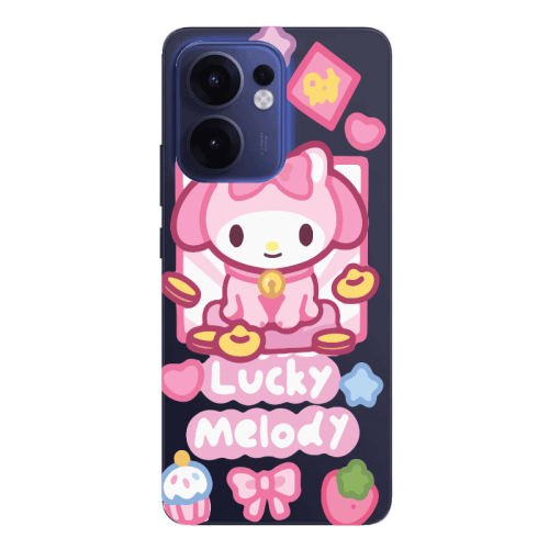 Oppo Reno13 FS Lucky Melody Transparent Silicone TPU Θήκη