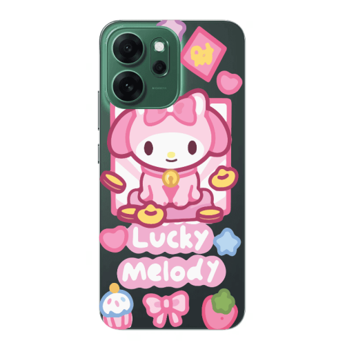 Oppo 14 F Lucky Melody Transparent Silicone TPU Θήκη